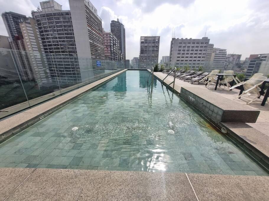 Apto Andar Alto, Consolacao, Coracao Sp, 1108 Apartman São Paulo Kültér fotó